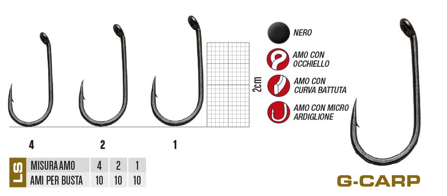 Gamakatsu D Rig MB3 n° 06 pz. 10 Gamakatsu D Rig MB3 n° 06 pz. 10